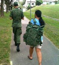 снаряжение сингапурского солдата